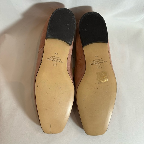 BANANA REPUBLIC Sz 7.5 Slip On Square Toe Suede Made in Italy Loafers NEW W/ TAG - Picture 6 of 9